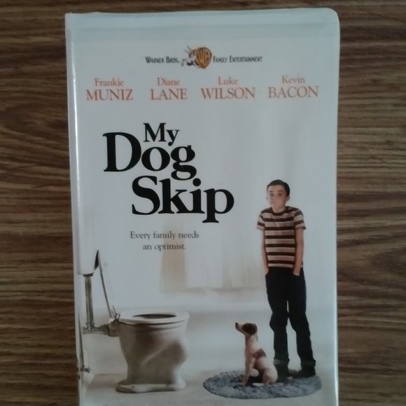 Collectable MY DOG SKIP VHS Movie In Plastic Box Never Played - Picture 1 of 5
